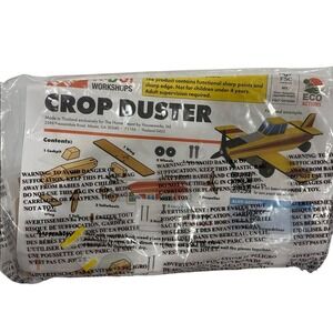 Home Depot Kids Workshop Crop Duster Plane DIY Kit NEW